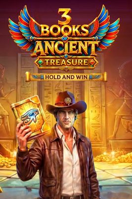 3 Books Of Ancient Treasure (Hold and Win)